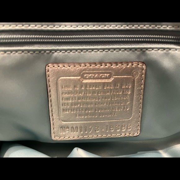 Silver Coach Tote - Picture 4 of 4